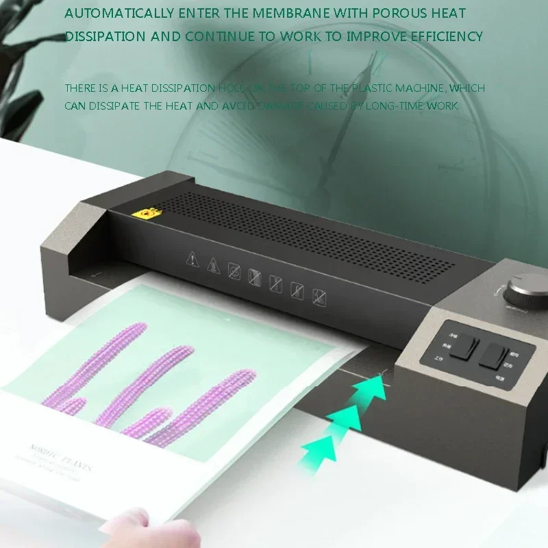 Document Laminator Pouch - เครื่องเคลือบภาพสำหรับสำนักงานและบ้าน รุ่น 2133 – เครื่องเคลือบร้อน/เย็นแบบไฟฟ้า (A3/A4)
