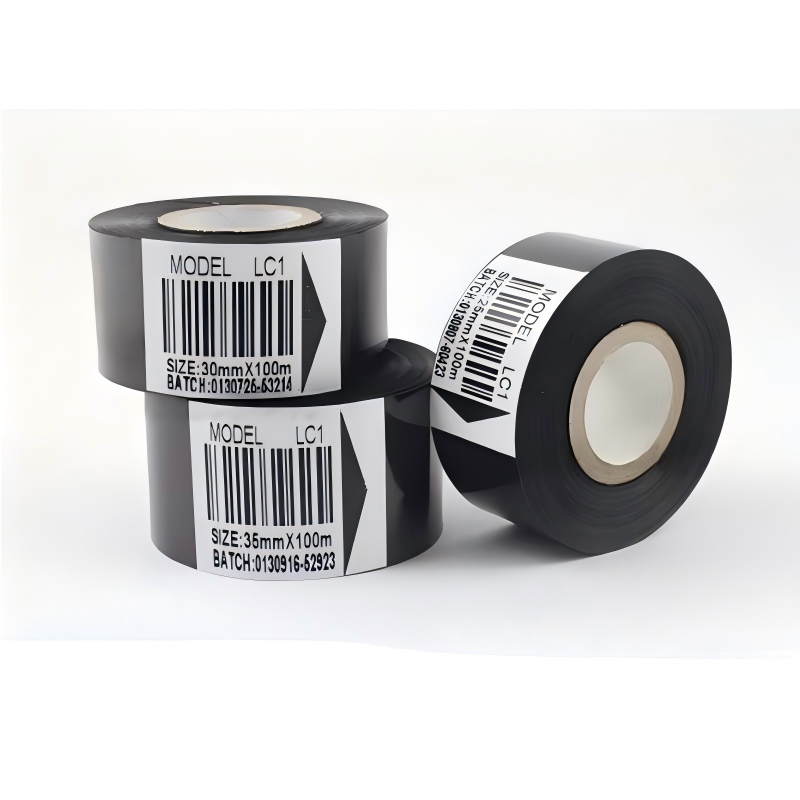 Label Printer Tape - LC1 ริบบิ้นเทปหมึกถ่ายโอนความร้อน, เครื่องเข้ารหัสวันที่สำหรับ HP-241/DY-8, เครื่องพิมพ์ฉลากบรรจุภัณฑ์