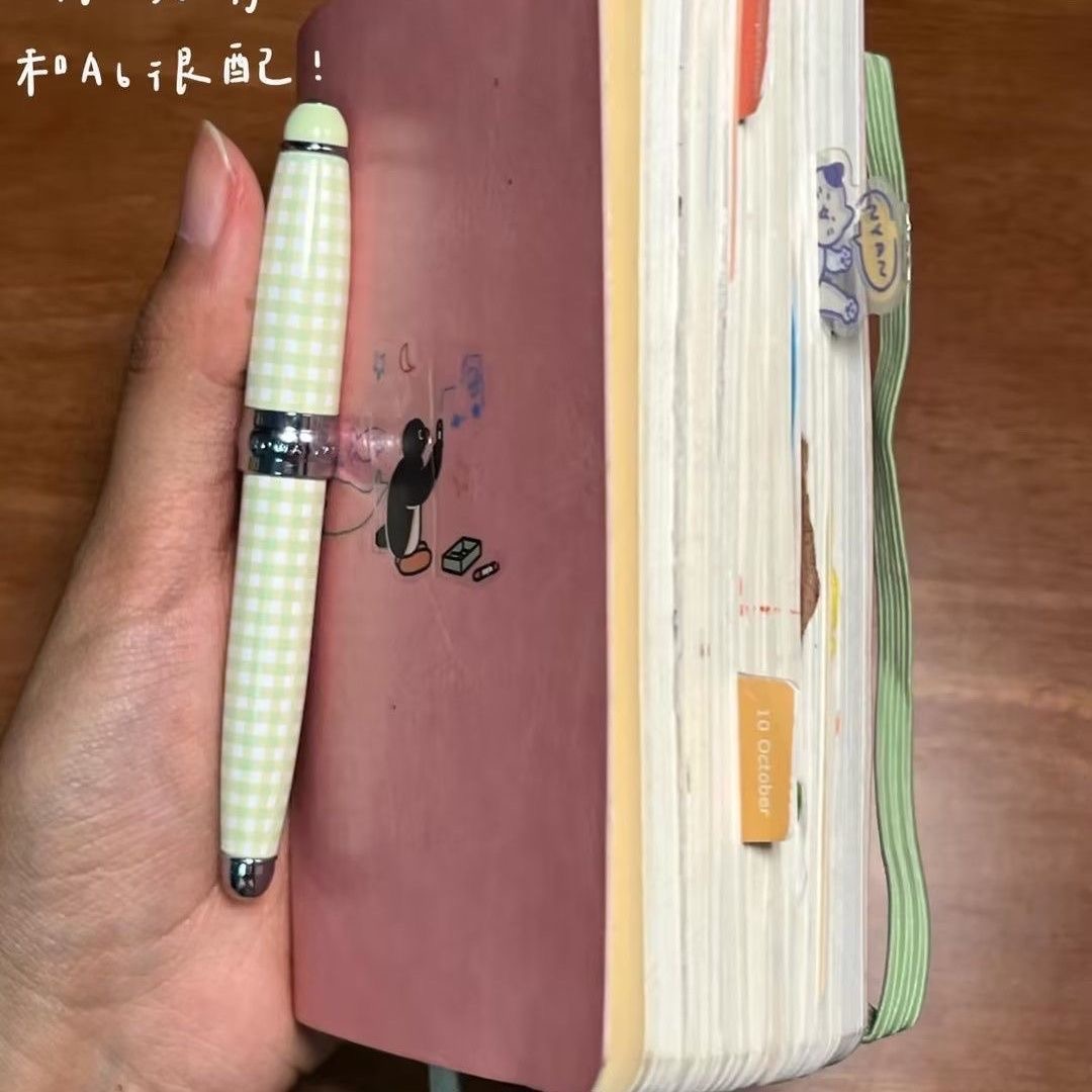 Notebook Dotted A5 - สมุดโน้ตสไตล์เกาหลี ลายจุด สีสันสดใส สมุดโน้ตผ้าทวิลล์ย้อนยุค สมุดโน้ตเรียบง่าย คุณภาพสูง