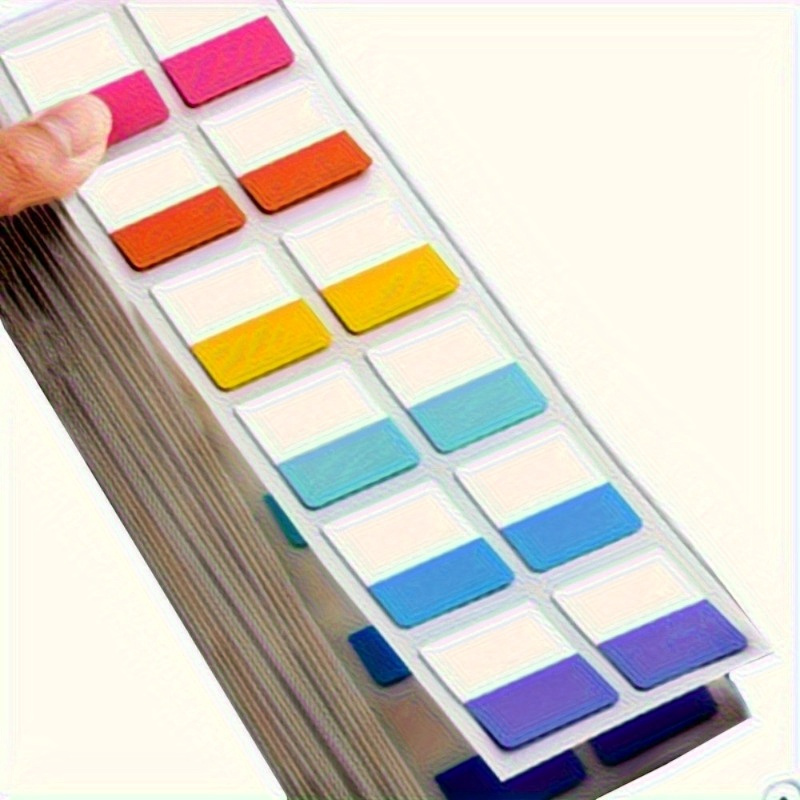 Index Tab Divider - 120 ชิ้น ใช้งานได้รวดเร็วและเหมาะสำหรับทำเครื่องหมายหน้าเอกสาร, แถบพลาสติกเขียนได้แบบใช้ซ้ำได้สำหรับตัวแบ่งแฟ้มและตัวจัดระเบียบเอกสาร