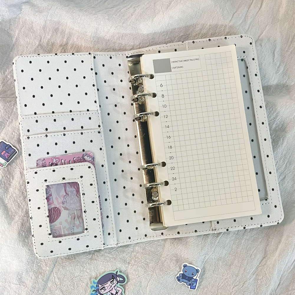 สมุดบันทึกผ้าลายจุด A6 แบบ 6 ห - Graph Paper Pad บทวิจารณ์และราคา