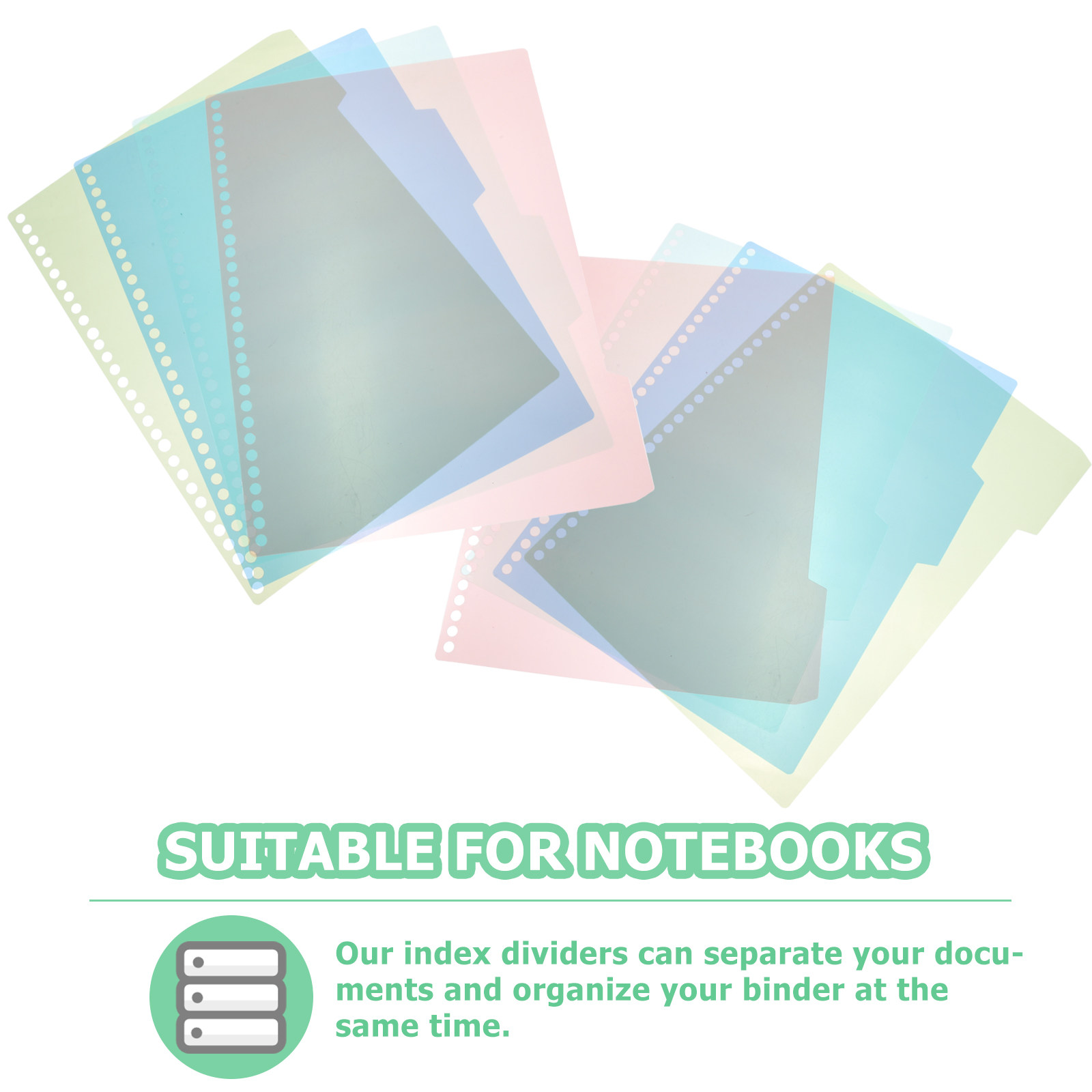 ชุด 6 ชิ้น แผ่นแบ่งสีสำหรับแฟ้ - Index Tab Divider บทวิจารณ์และราคา