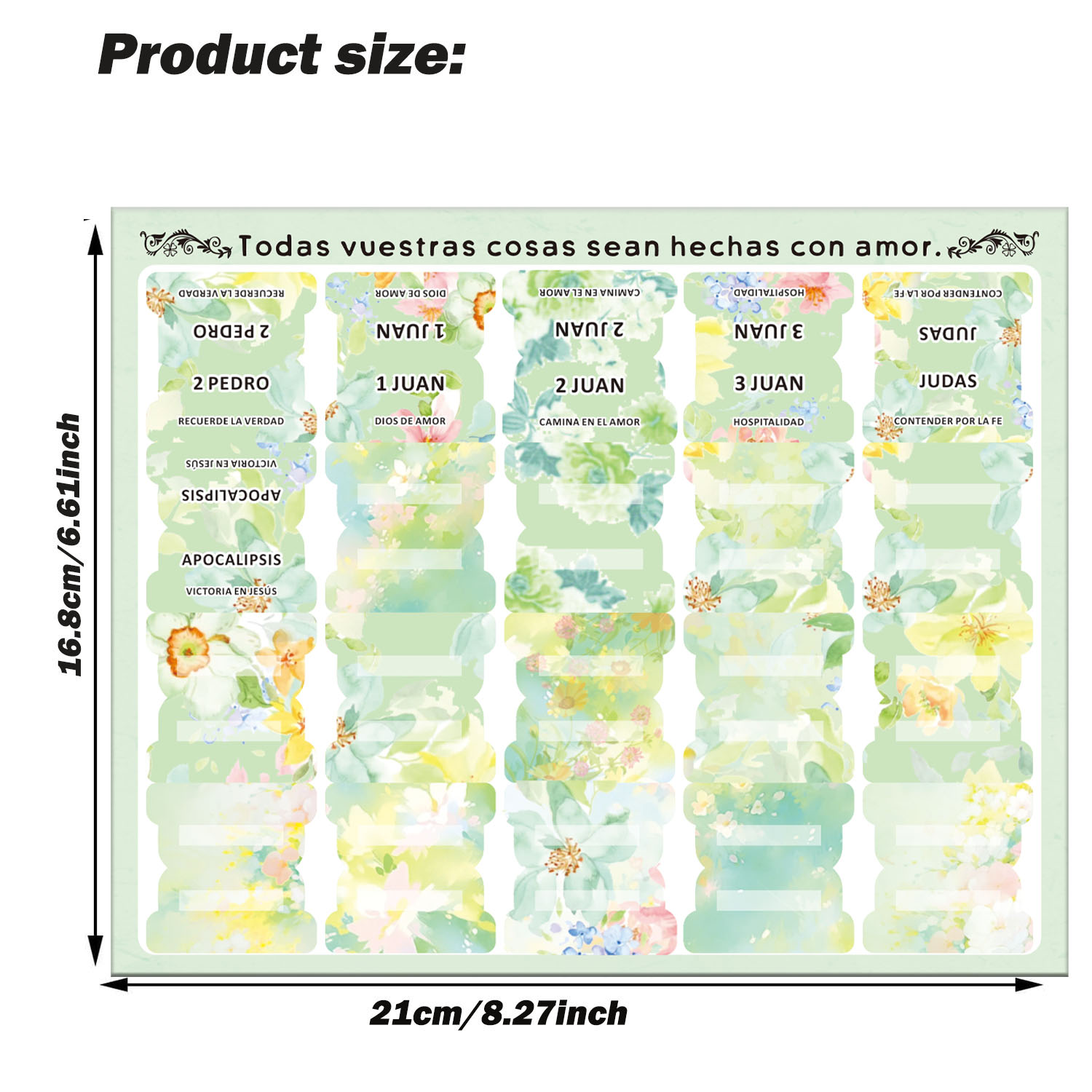 80pcs สเปนพระคัมภีร์แท็บ-Soul  - Index Tab Divider บทวิจารณ์และราคา