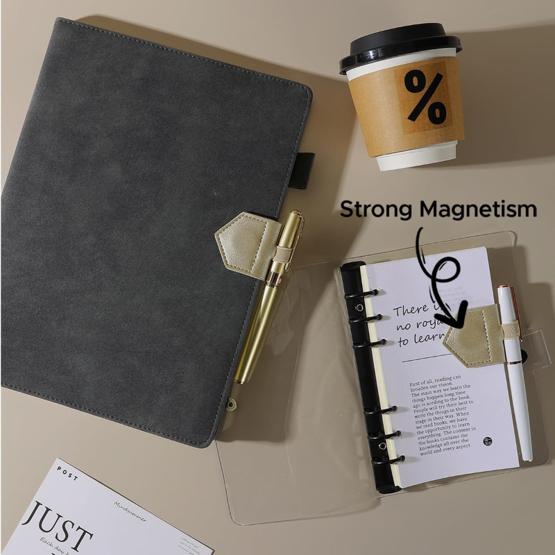 ที่คั่นหนังสือแม่เหล็กหนัง PU  - Bookmark Magnetic Clip บทวิจารณ์และราคา