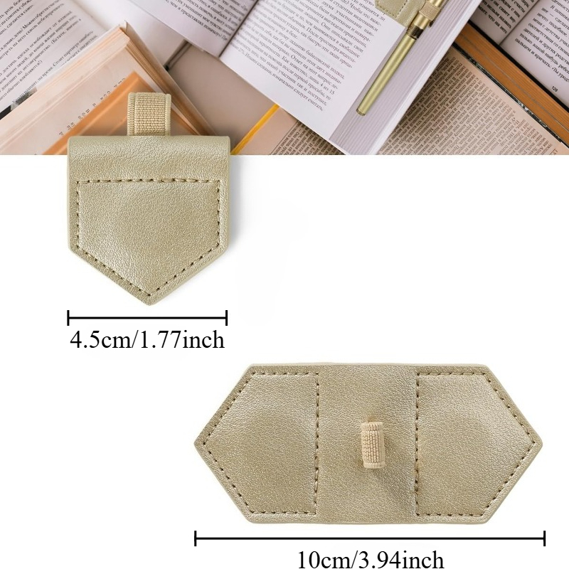 ที่คั่นหนังสือแม่เหล็กหนัง PU  - Bookmark Magnetic Clip บทวิจารณ์และราคา