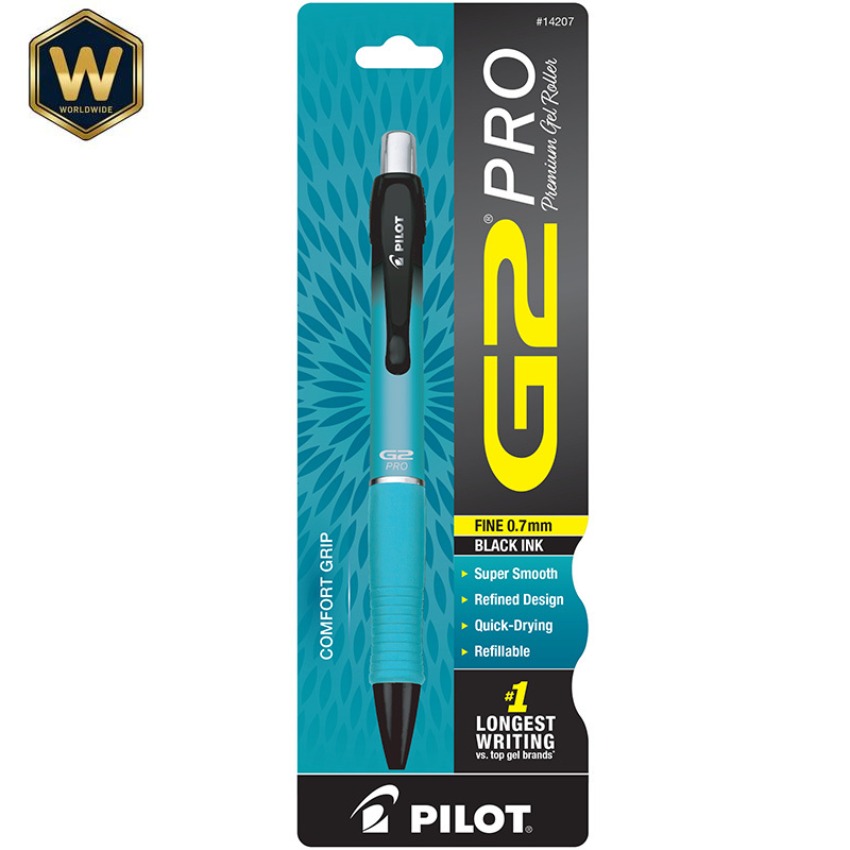 PILOT G2 PRO ปากกาเจลแบบกด ชนิ - Pilot Pen G2 บทวิจารณ์และราคา