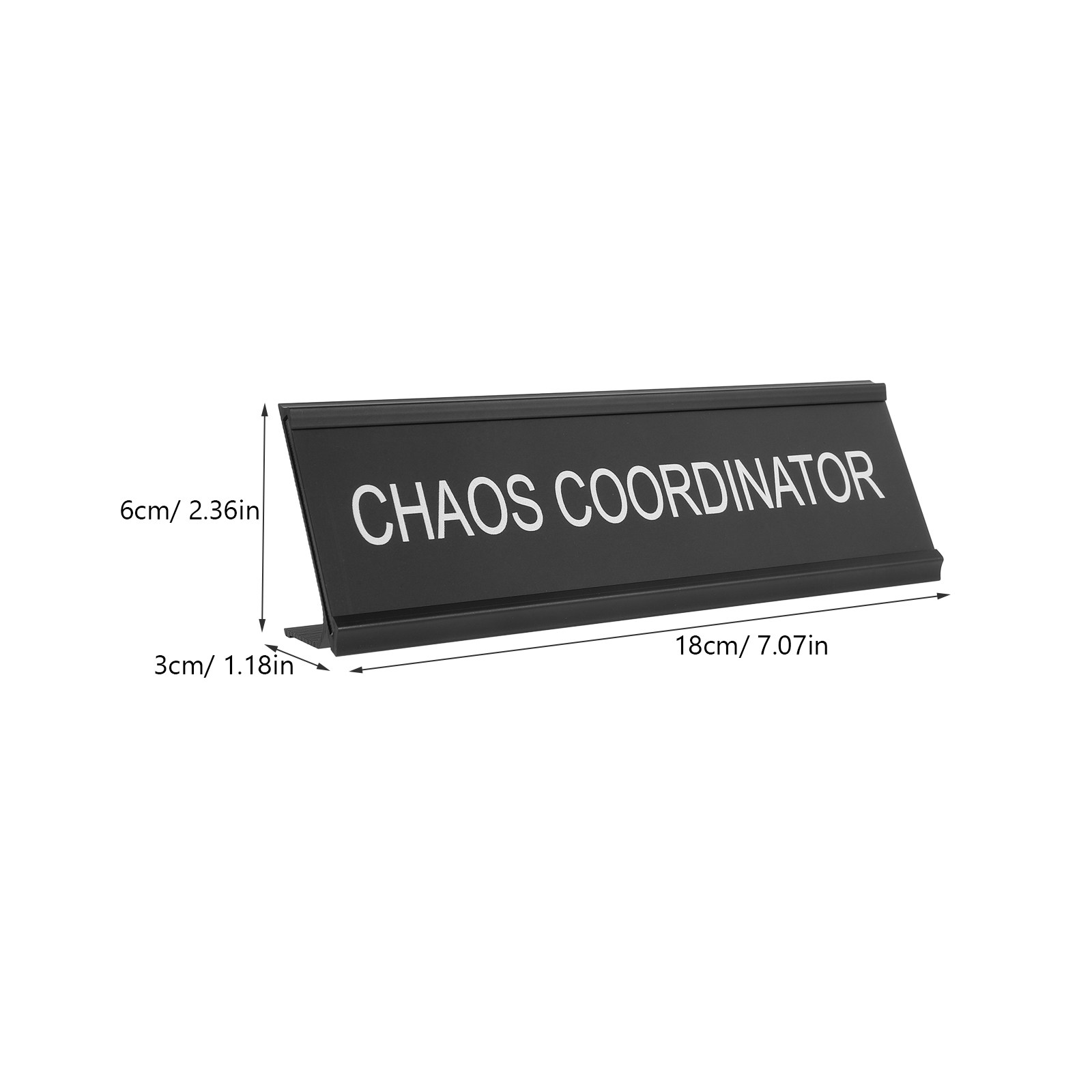 ป้ายชื่อตั้งโต๊ะรูปตัว L วัสดุ - Desk Name Plate บทวิจารณ์และราคา