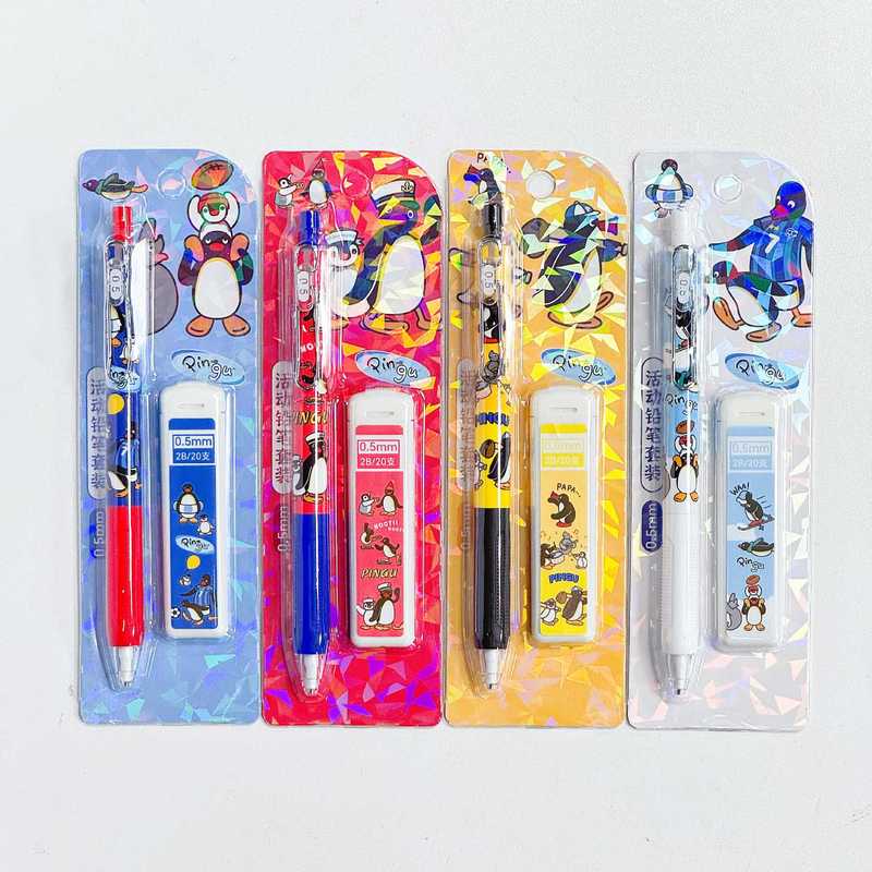ชุดดินสอกดลายพินกี้ 4/24 ชิ้น  - Stationery Supplier บทวิจารณ์และราคา