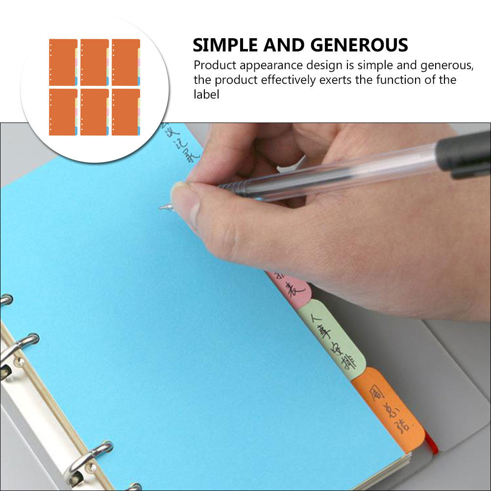 แผ่นแบ่งหมวดพลาสติก 30 ชิ้น พร - Index Tab Divider บทวิจารณ์และราคา