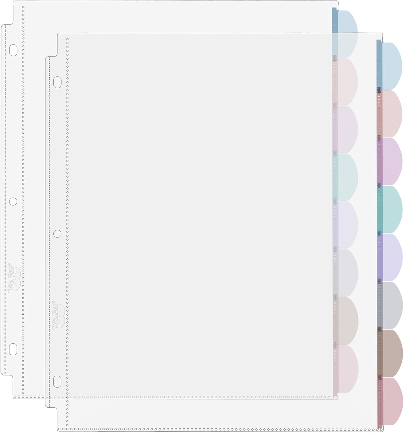 แผ่นใส A4 พร้อมแถบปิดผนึก 8 แถ - Index Tab Divider บทวิจารณ์และราคา