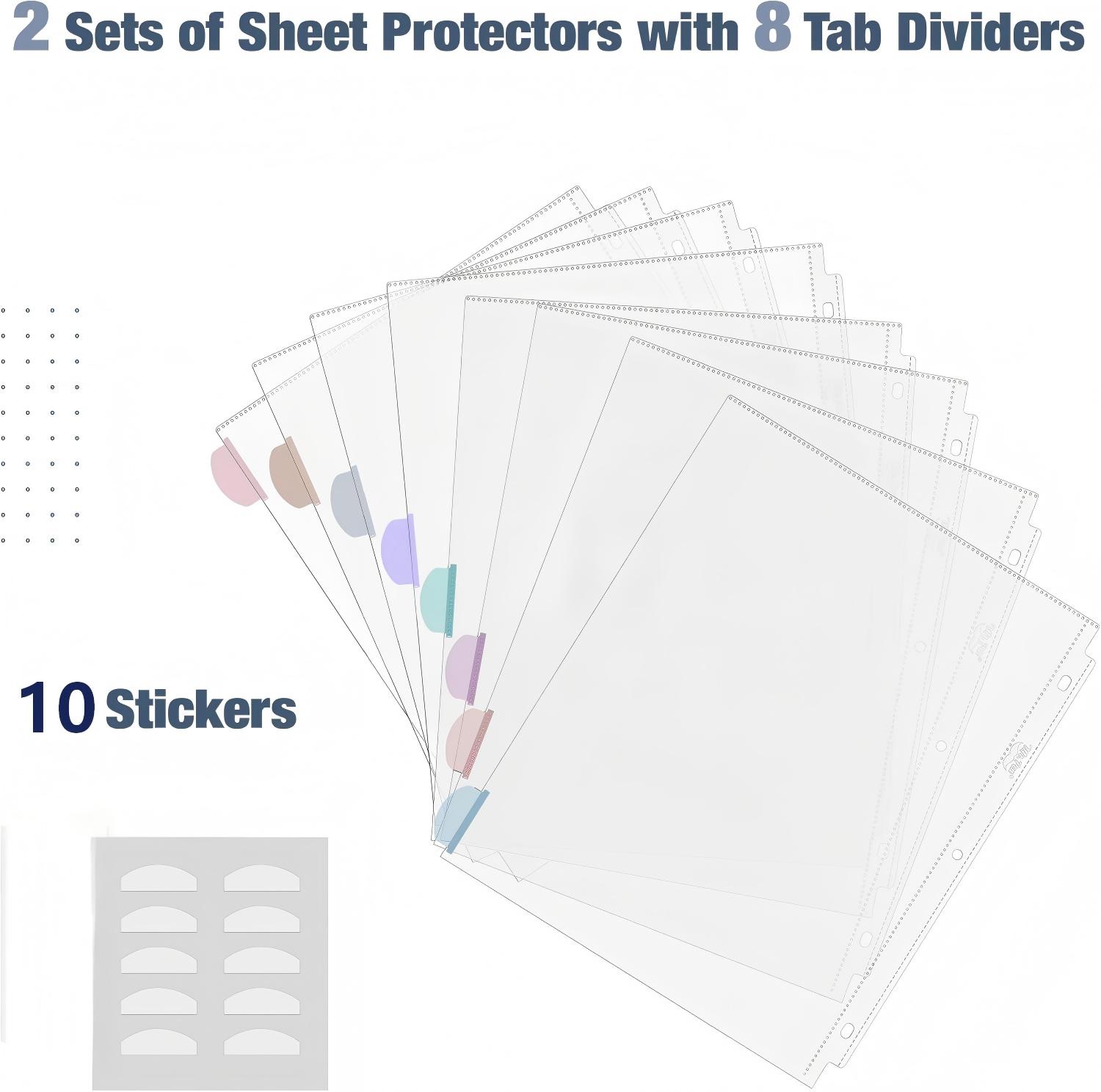 แผ่นใส A4 พร้อมแถบปิดผนึก 8 แถ - Index Tab Divider บทวิจารณ์และราคา