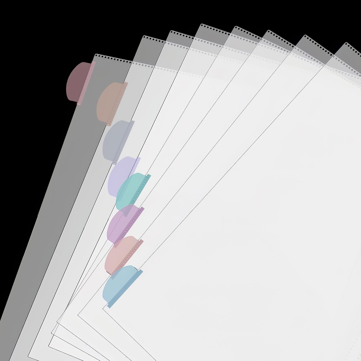 แผ่นใส A4 พร้อมแถบปิดผนึก 8 แถ - Index Tab Divider บทวิจารณ์และราคา