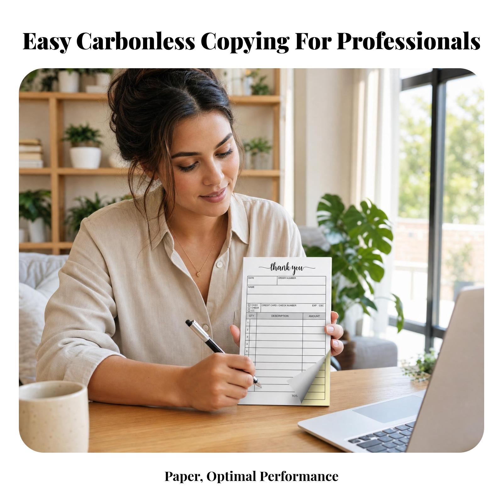 กระดาษคูปองแบบไม่มีคาร์บอน แบบ - Carbon Copy Book บทวิจารณ์และราคา