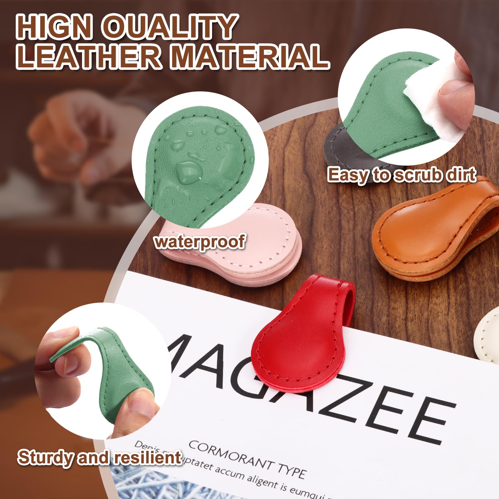 5pcs คลิปแม่เหล็กแขนแม่เหล็ก B - Bookmark Magnetic Clip บทวิจารณ์และราคา