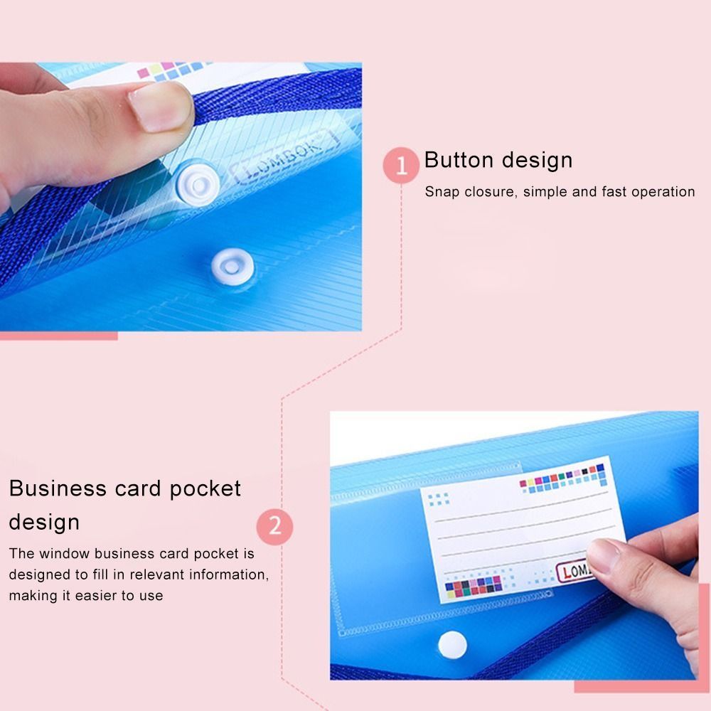 1-10PCS กันน้ำ A4 A5 แฟ้มเอกสา - Office Stationery And Supply บทวิจารณ์และราคา