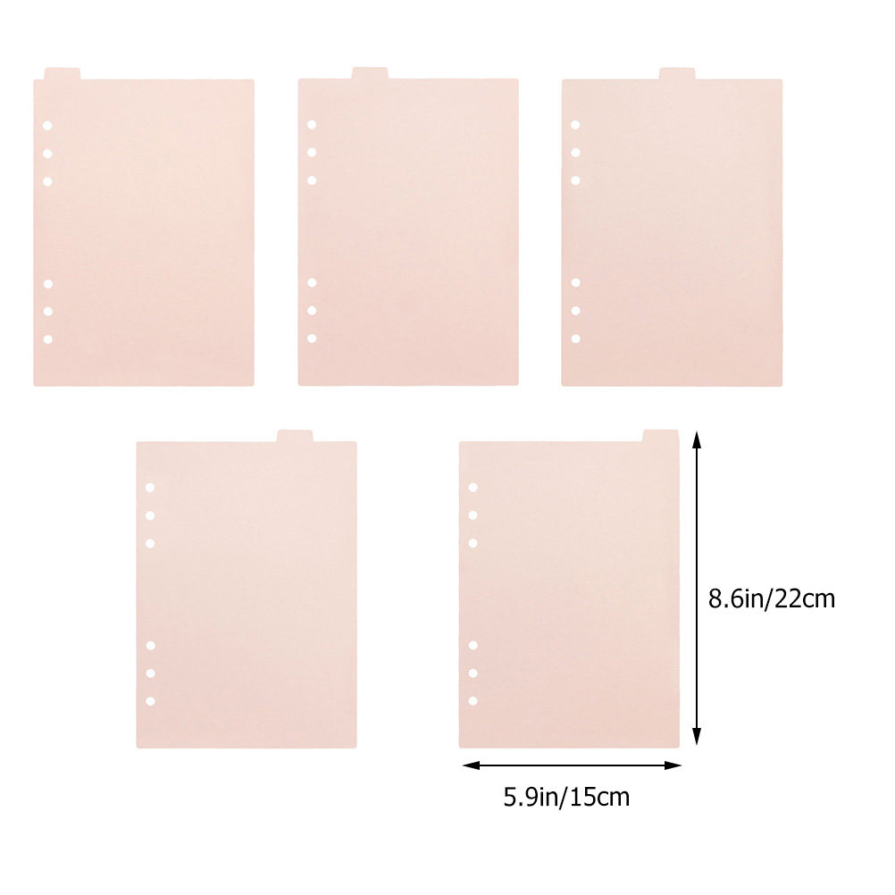 2 ชุด แผ่นแบ่งหน้าสีสันสดใสสำห - Index Tab Divider บทวิจารณ์และราคา