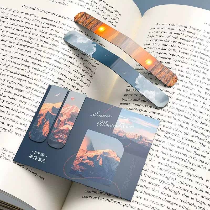 ที่คั่นหนังสือแม่เหล็กธีมภูมิท - Bookmark Magnetic Clip บทวิจารณ์และราคา