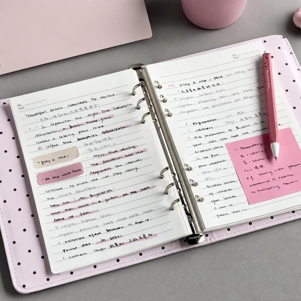 สมุดบันทึกแบบมีปกลายจุด Ins ขน - Notebook Dotted A5 บทวิจารณ์และราคา