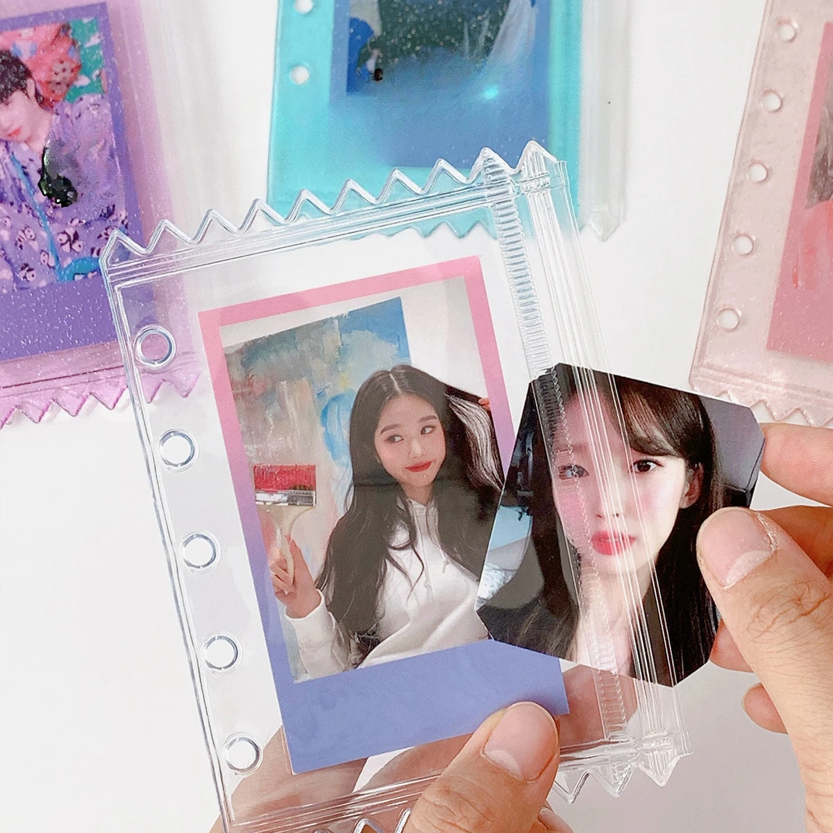 M5แฟ้มใส่เอกสาร5รูสีลูกกวาดมีช - Portfolio Folder Zip บทวิจารณ์และราคา