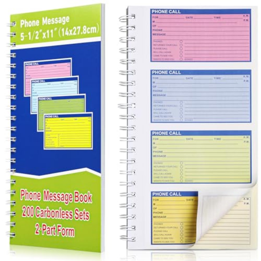 สมุดบันทึกข้อความโทรศัพท์แบบสั - Carbon Copy Book บทวิจารณ์และราคา