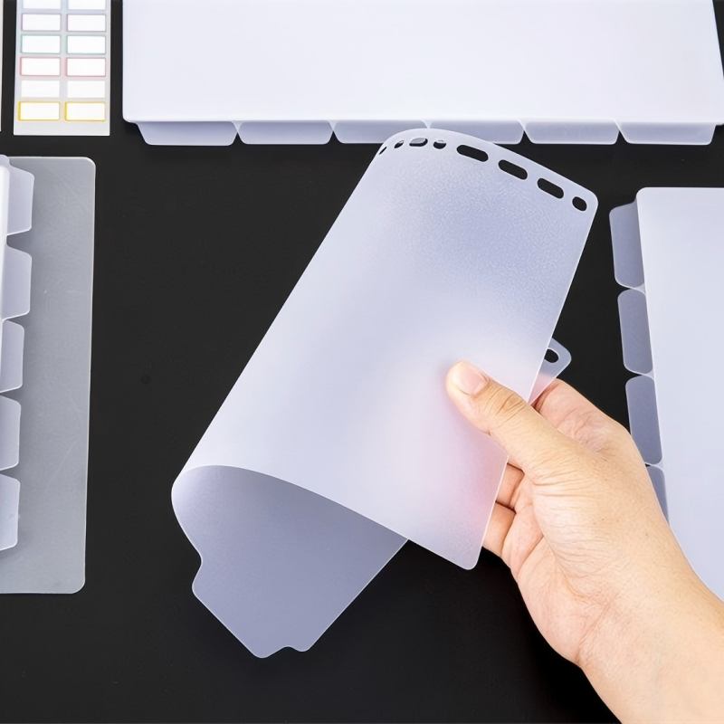 แผ่นแบ่งแฟ้ม A4 A5 B5 แบบเจาะร - Index Tab Divider บทวิจารณ์และราคา