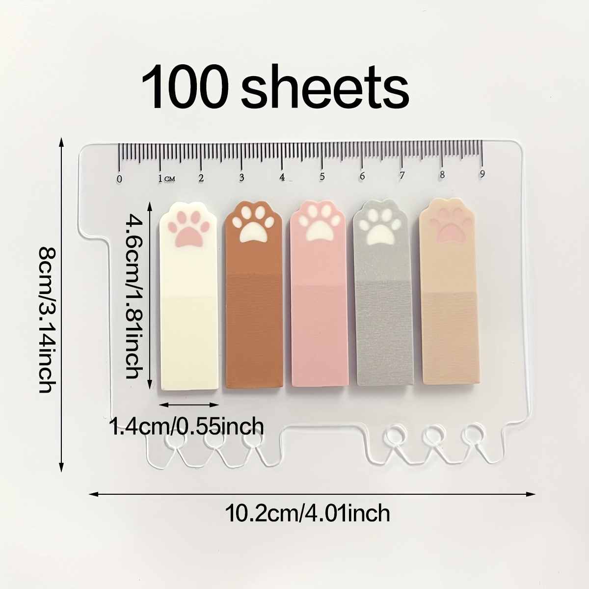 แท็บดัชนีรูปอุ้งเท้าแมวน่ารัก, - Index Tab Divider บทวิจารณ์และราคา