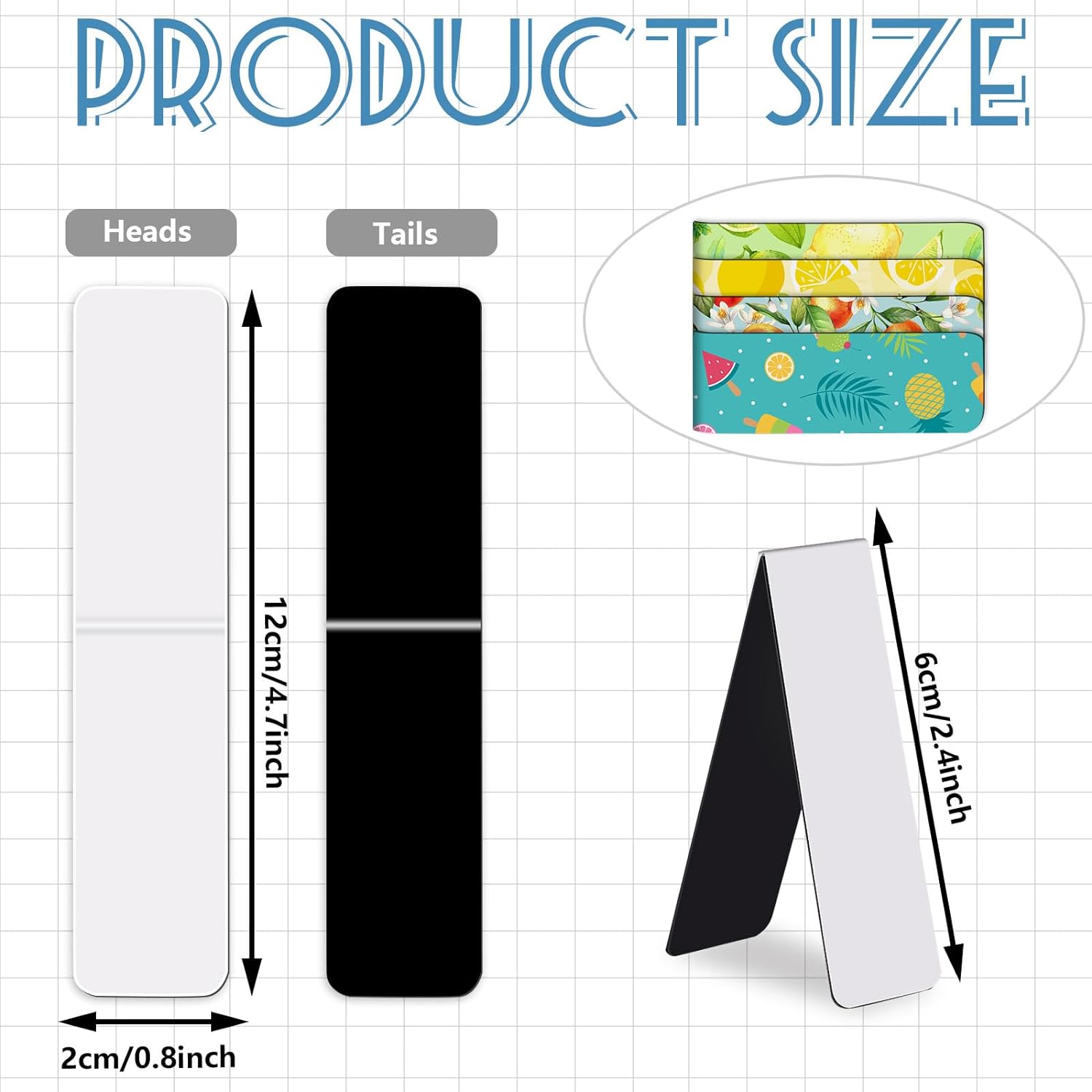 ที่คั่นหนังสือแม่เหล็กแบบเปล่า - Bookmark Magnetic Clip บทวิจารณ์และราคา