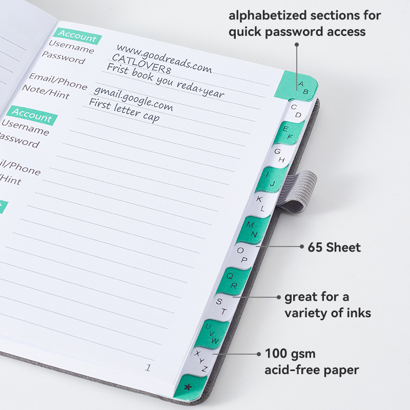 หนังสือ Keeper รหัสผ่านขนาดกะท - Index Tab Divider บทวิจารณ์และราคา