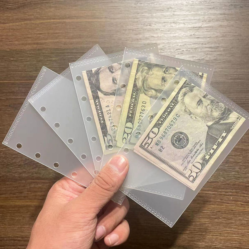 A6/A7 5 ชิ้น Binder กระเป๋า Bi - Portfolio Folder Zip บทวิจารณ์และราคา
