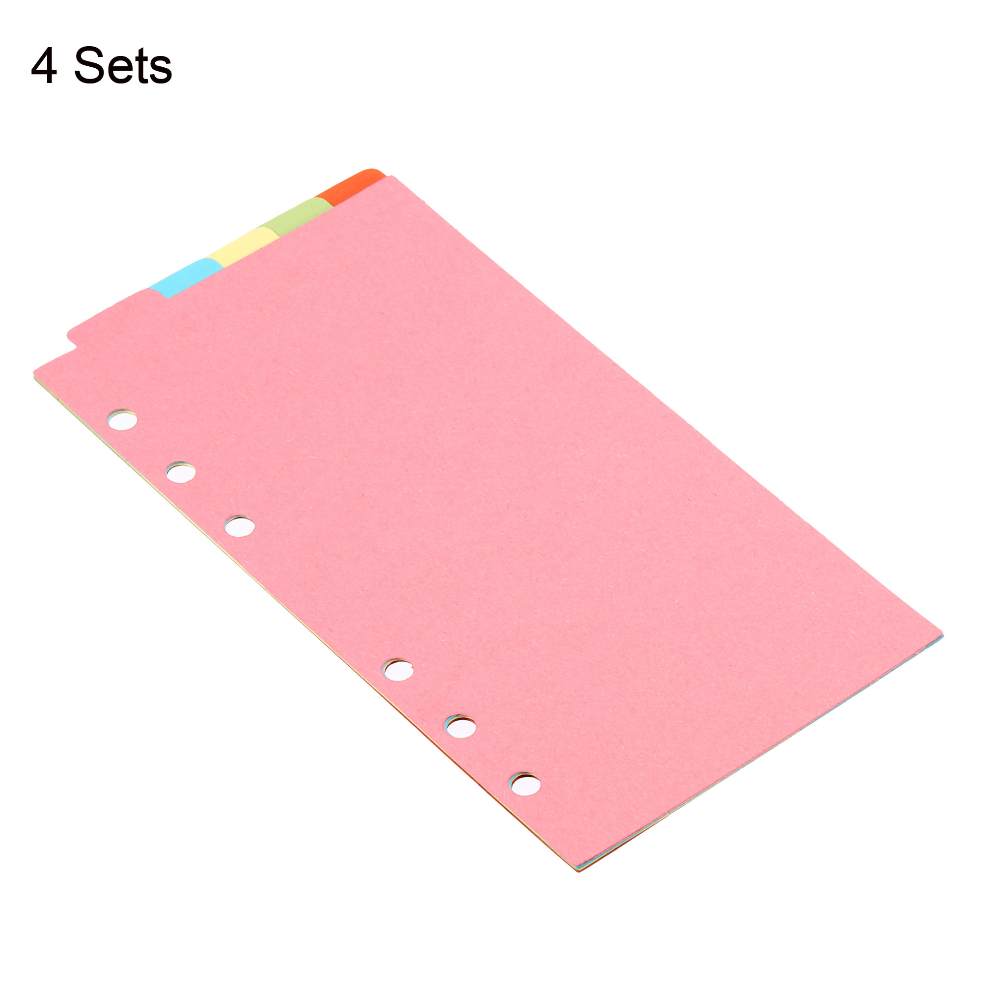 ตัวแบ่งดัชนีเครื่องผูก A6 4ชุด - Index Tab Divider บทวิจารณ์และราคา